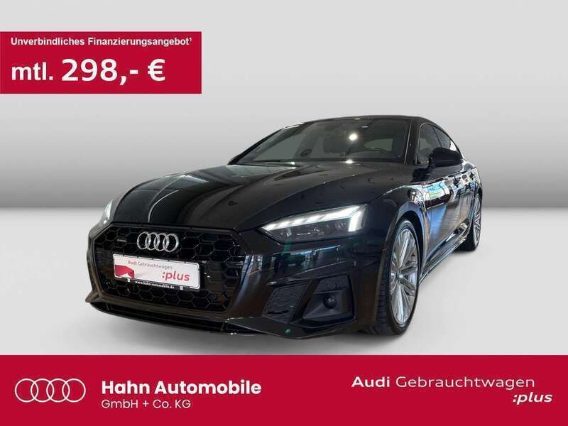 Mythosschwarz metallic Gebraucht 2022 Audi A5 S-Line Coupé | 41.960 € (Fairer Preis) - Bild 1/3