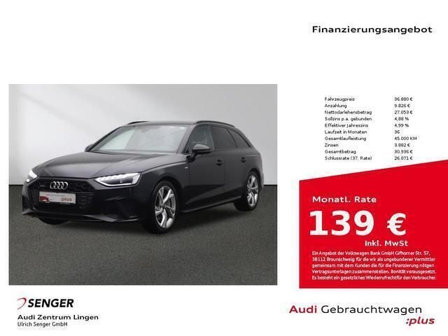 Gebraucht Audi A4 S-Line 265 PS (194 kW) 2023 Mythosschwarz metallic Kombi