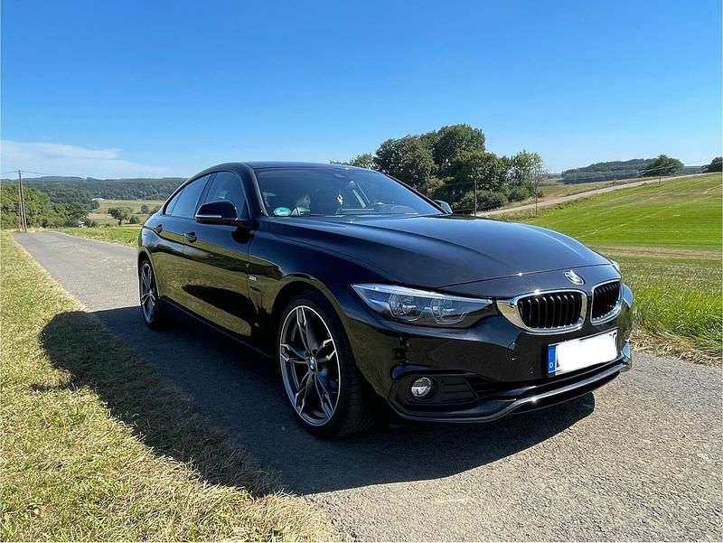 Schwarz Gebraucht 2018 BMW 420 Gran Coupé Sport Line Coupé | 20.900 € (Fairer Preis) - Bild 1/4
