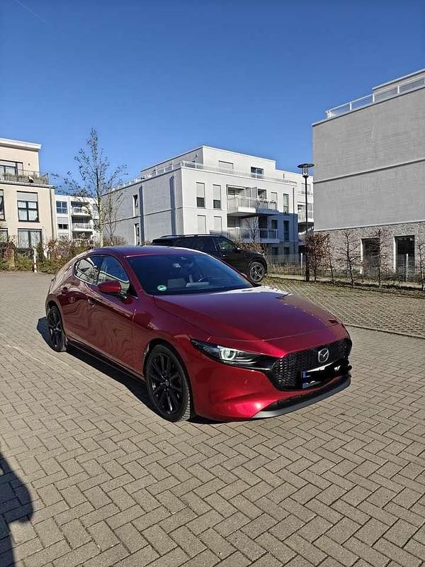 Gebraucht Mazda 3 Selection 186 PS (136 kW) 2023 Rot Kleinwagen