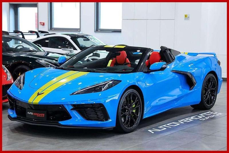 Blau Gebraucht 2023 Chevrolet Corvette Cabrio | 119.000 € - Bild 1/4