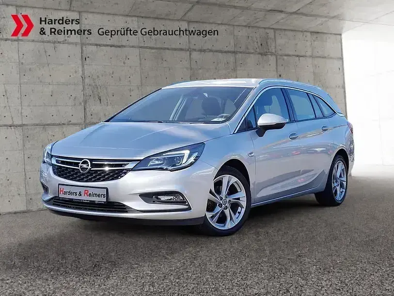Gebraucht Opel Astra Dynamic 110 PS (80 kW) 2017 Silber Kombi