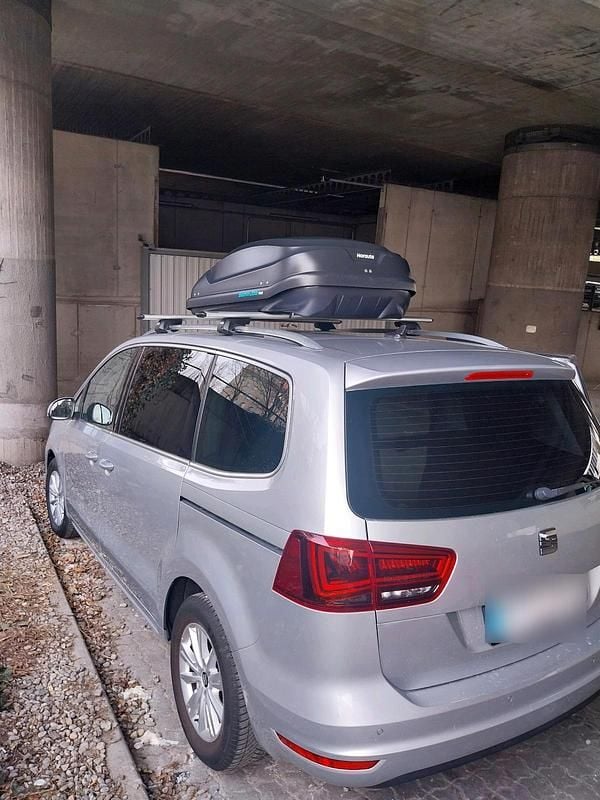 Gebraucht Seat Alhambra Style 150 PS (110 kW) 2016 Silber Van / Kleinbus