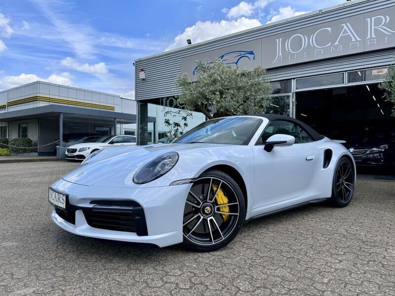 Eisgrau Gebraucht 2024 Porsche 911 Turbo S Cabriolet Cabrio | 284.950 € - Bild 1/4