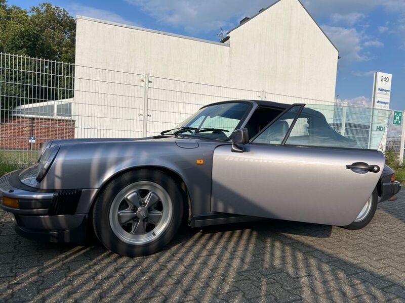 Gebraucht Porsche 911 237 PS (174 kW) 1987 Blau Cabrio