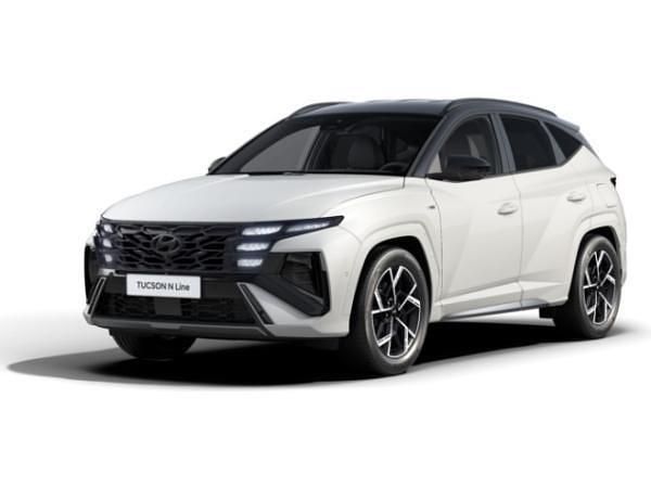 Serenity white / dachlackierung Neu 2025 Hyundai Tucson N Line SUV | 39.480 € (Etwas zu teuer) - Bild 1/3