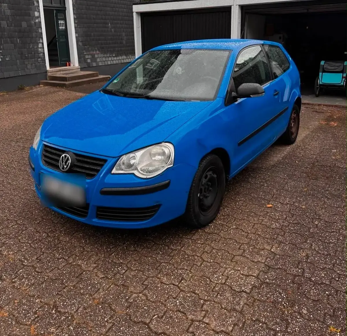 Gebraucht VW Polo 60 PS (44 kW) 2009 Blau Kleinwagen