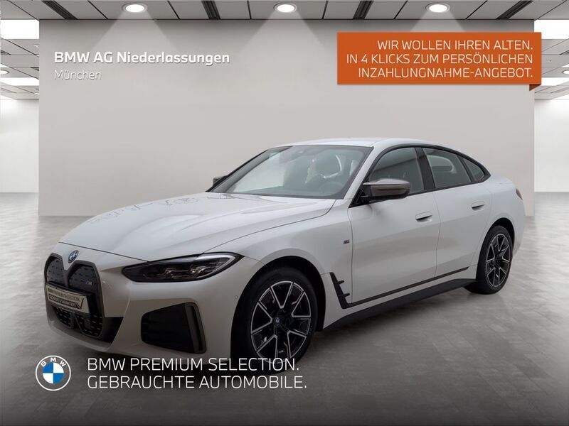 Weiß Gebraucht 2022 BMW i4 Performance Limousine | 43.908 € (Fairer Preis) - Bild 1/4