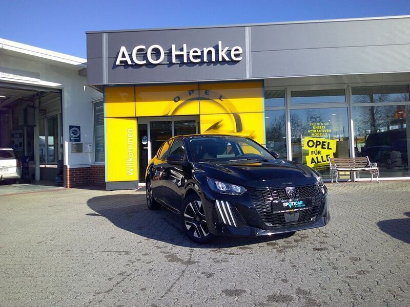 Schwarz Gebraucht 2024 Peugeot 208 Allure Kleinwagen | 16.666 € (Fairer Preis) - Bild 1/4