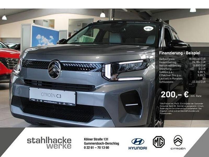 Grau Neu 2025 Citroën C3 Kleinwagen | 19.990 € (Fairer Preis) - Bild 1/4