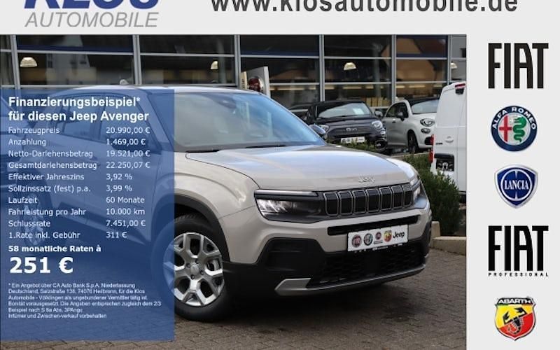 Gebraucht Jeep Avenger Altitude 101 PS (74 kW) 2024 Grau SUV