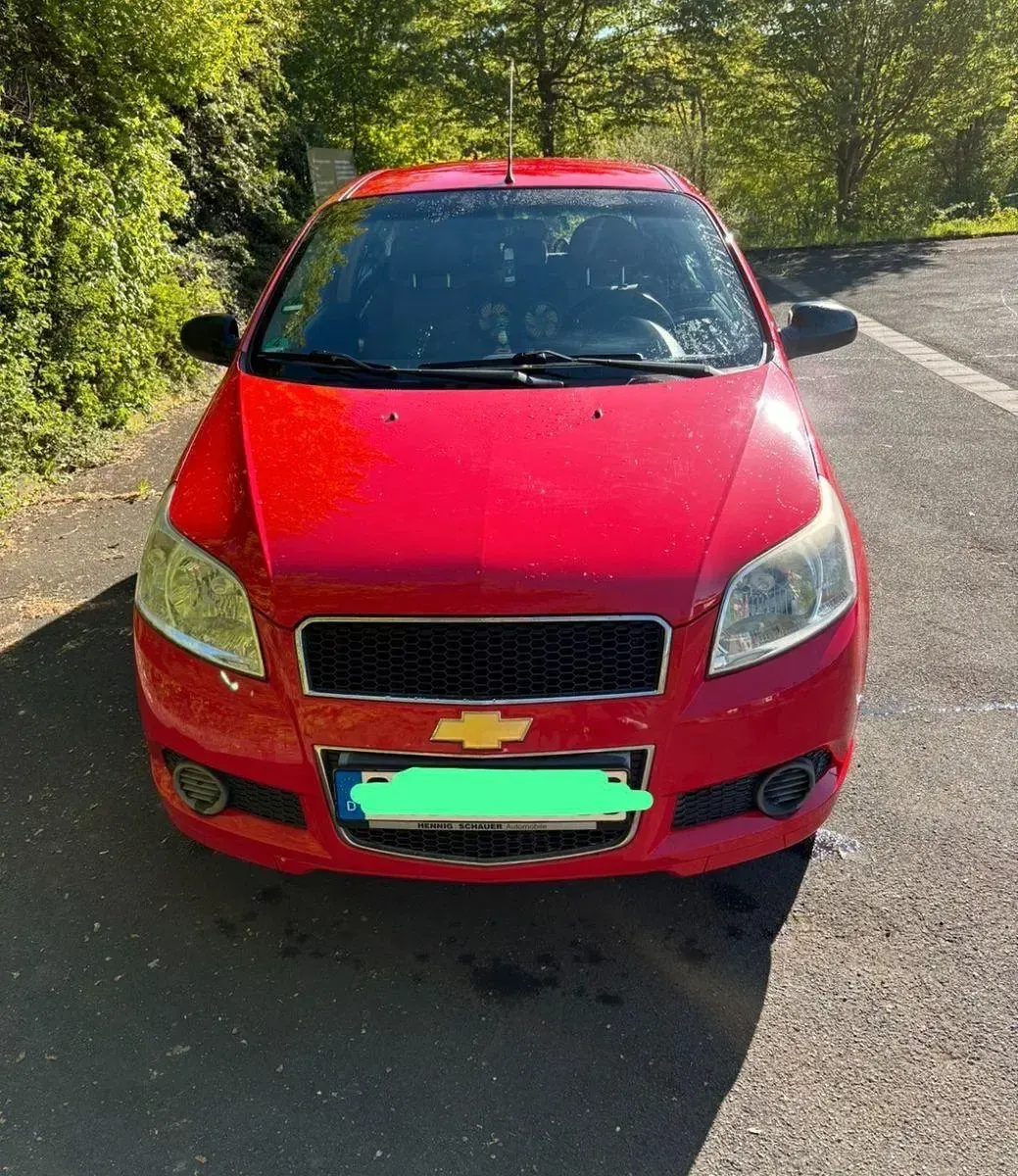 Gebraucht Chevrolet Aveo 84 PS (61 kW) 2008 Rot Limousine