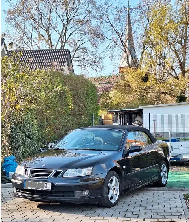 Gebraucht Saab 9-3 Cabriolet Vector 150 PS (110 kW) 2006 Schwarz Cabrio