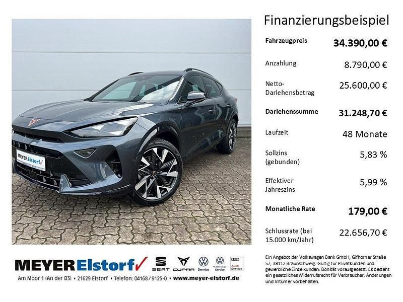Neu Cupra Formentor 150 PS (110 kW) 2025 Schwarz SUV