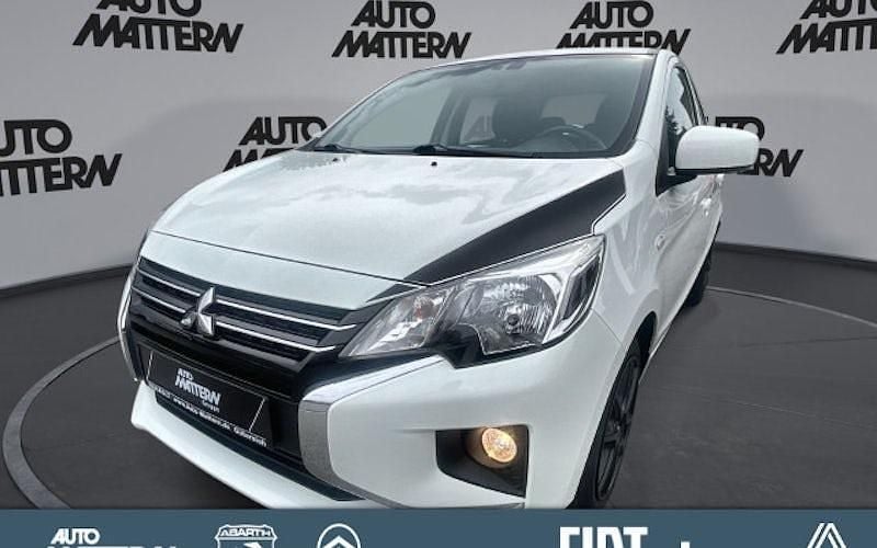 Weiß Gebraucht 2020 Mitsubishi Space Star Basis Limousine | 7.290 € (Guter Preis) - Bild 1/4
