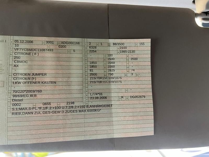 Gebraucht Citroën Jumper 120 PS (88 kW) 2006 Weiß Van / Kleinbus