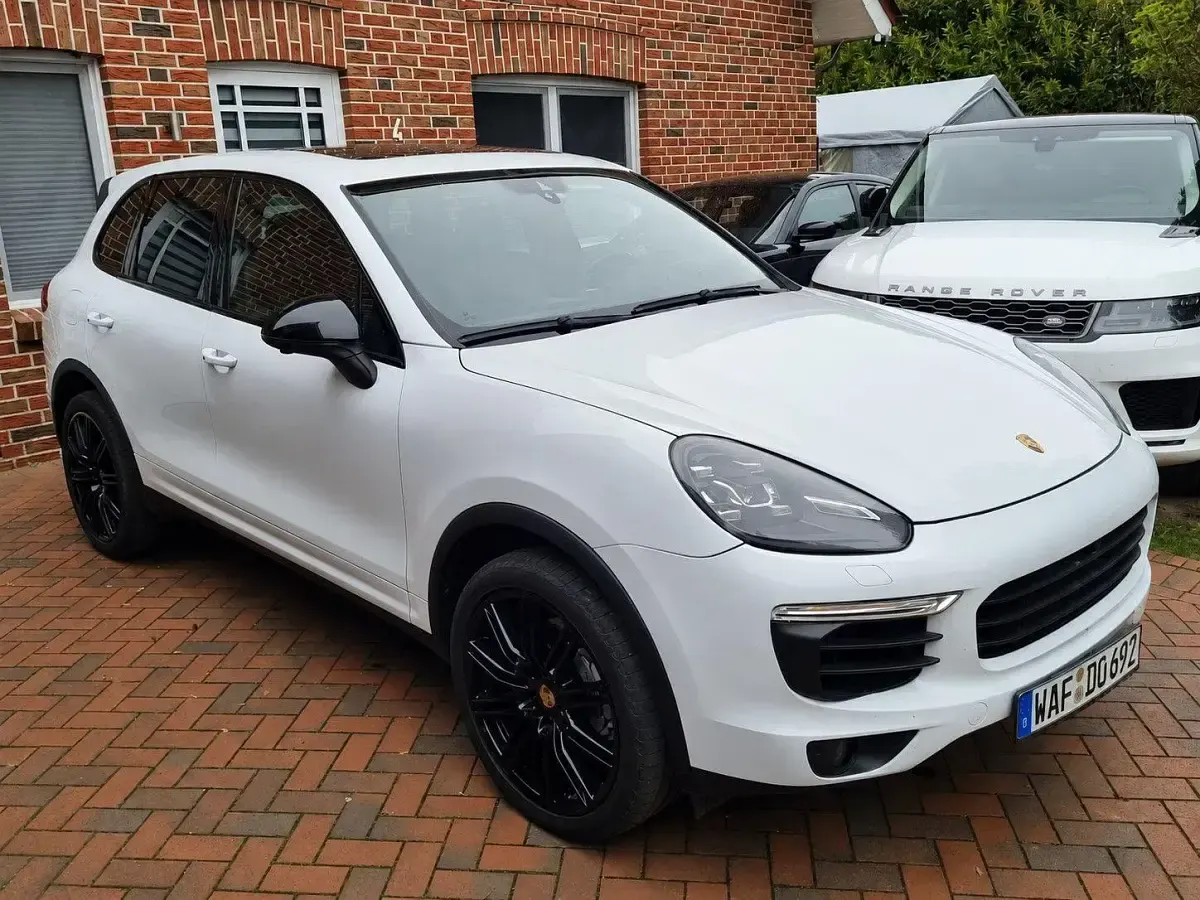 Brugt Porsche Cayenne Chrono 420 HK (308 kW) 2017 Hvid SUV