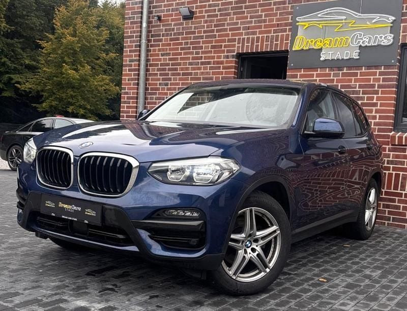 Blau Gebraucht 2020 BMW X3 Efficient Dynamics SUV | 24.450 € (Superpreis) - Bild 1/4