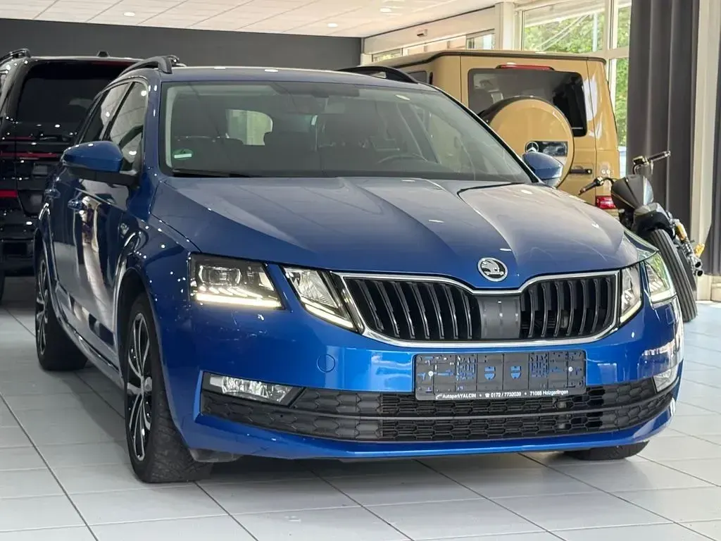Gebraucht Skoda Octavia Soleil 150 PS (110 kW) 2019 Blau Limousine