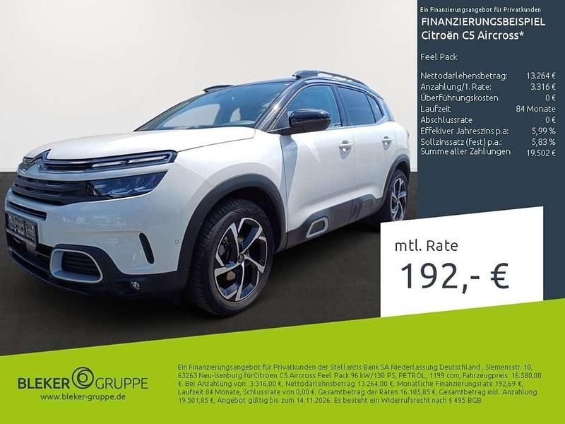 Perlmutt weiß Gebraucht 2022 Citroën C5 Aircross Feel SUV | 16.580 € (Guter Preis) - Bild 1/3