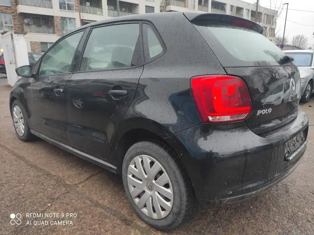 Gebraucht VW Polo Trendline 75 PS (55 kW) 2011 Schwarz Kleinwagen