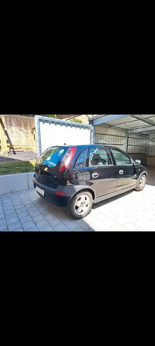 Gebraucht Opel Corsa 75 PS (55 kW) 2003 Schwarz Kleinwagen