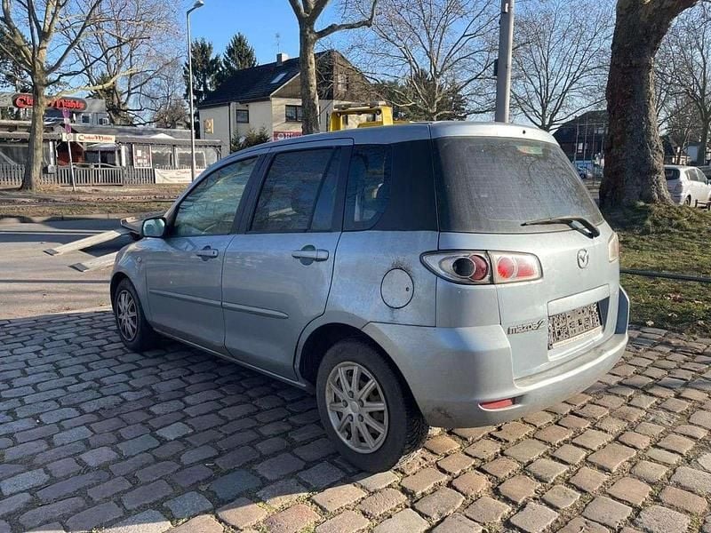 Gebraucht Mazda 2 Active 80 PS (58 kW) 2007 Blau Kleinwagen