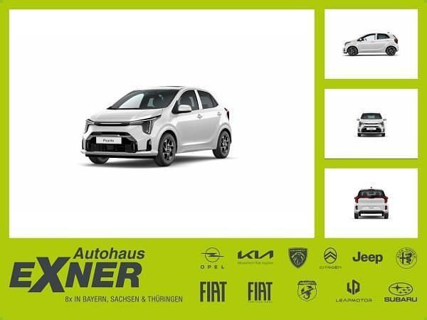 Weiß (schneeweiß) Neu 2025 Kia Picanto Vision Kleinwagen | 15.490 € (Fairer Preis) - Bild 1/4