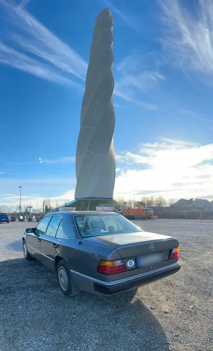 Gebraucht Mercedes 200 118 PS (86 kW) 1990 Grau Limousine