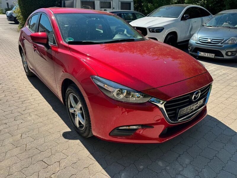 Rot Gebraucht 2018 Mazda 3 Prime-Line Limousine | 12.900 € (Fairer Preis) - Bild 1/4