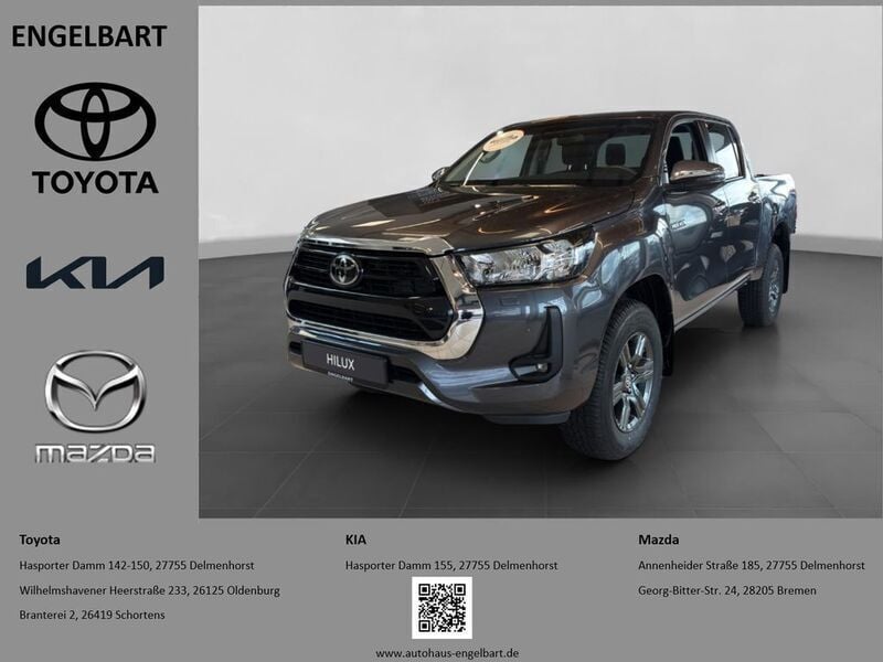 Marlingrau metallic Neu 2024 Toyota HiLux Comfort Abholung | 43.990 € (Guter Preis) - Bild 1/4