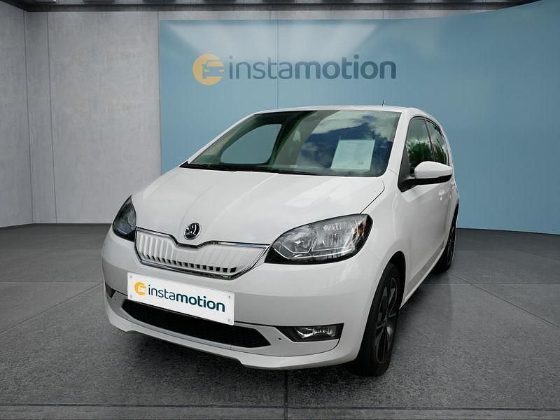 Weiß Gebraucht 2020 Skoda Citigo-e IV Style Kleinwagen | 11.299 € (Fairer Preis) - Bild 1/4
