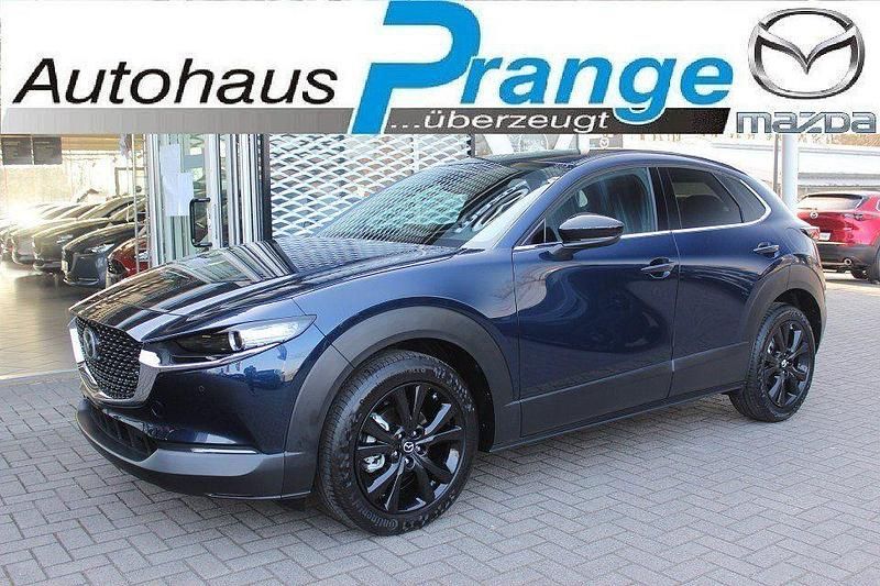 Deep crystal blue Neu 2025 Mazda CX-30 Homura-Line SUV | 28.985 € - Bild 1/4
