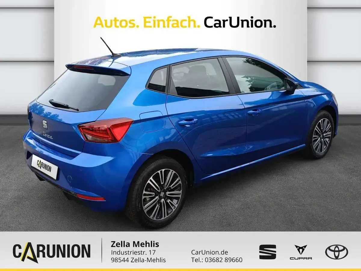 Gebraucht Seat Ibiza Style 116 PS (85 kW) 2024 Sapphire blau metall Limousine