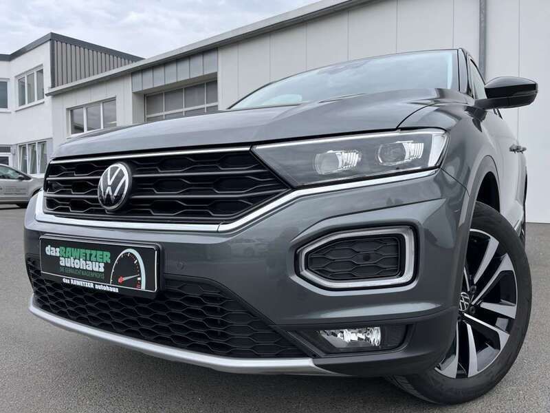Indium grau Gebraucht 2021 VW T-Roc United SUV | 23.860 € (Guter Preis) - Bild 1/4