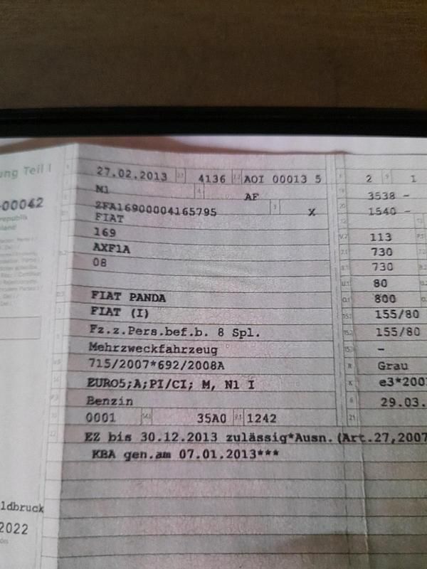 Gebraucht Fiat Panda 70 PS (51 kW) 2013 Kleinwagen