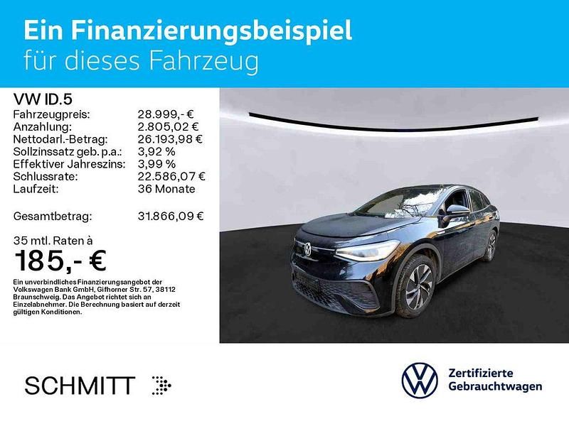 Gebraucht VW ID.5 Pro Performance 150 kW (204 PS) 2022 Grenadillschwarz metallic SUV