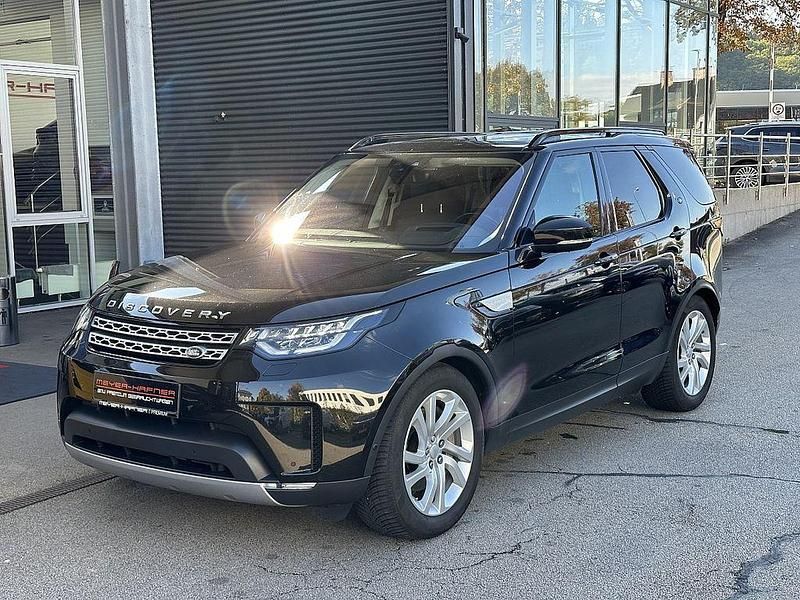Schwarz Gebraucht 2020 Land Rover Discovery 5 HSE SUV | 32.990 € (Superpreis) - Bild 1/4