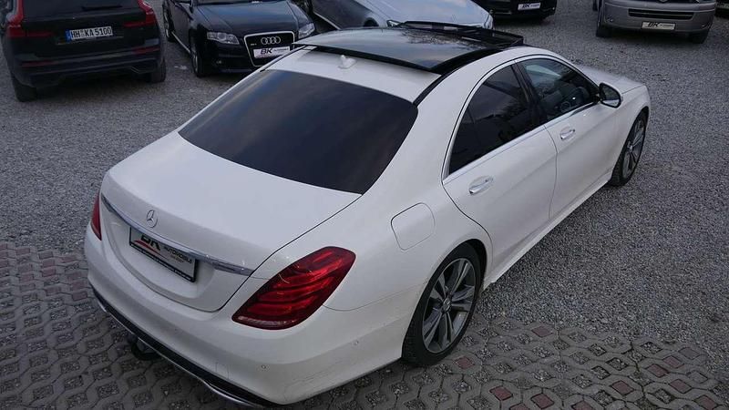 Gebraucht Mercedes S350 258 PS (189 kW) 2015 Diamant weiß designo lack Limousine