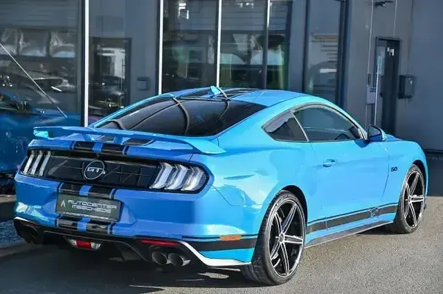 Gebraucht Ford Mustang GT 450 PS (330 kW) 2022 Blau Coupé