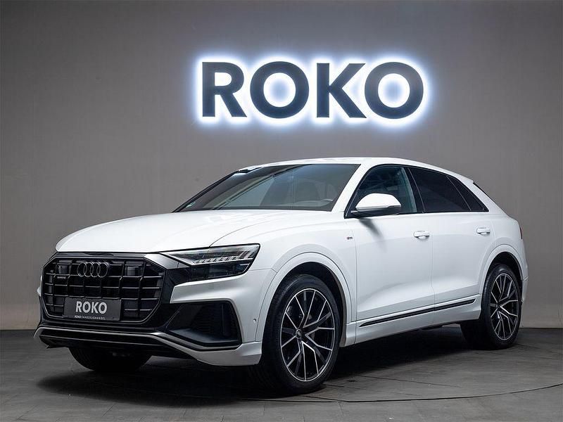 Weiß Gebraucht 2021 Audi Q8 S-Line SUV | 59.980 € (Guter Preis) - Bild 1/4