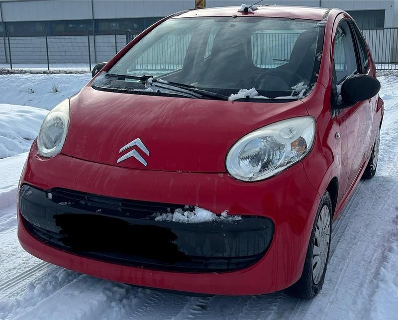 Rot Gebraucht 2008 Citroën C1 Advance Kleinwagen | 1.600 € (Fairer Preis) - Bild 1/4