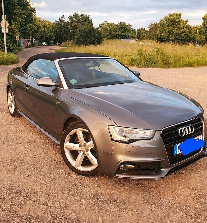 Gebraucht Audi A5 Cabriolet S-Line 170 PS (125 kW) 2014 Grau Cabrio