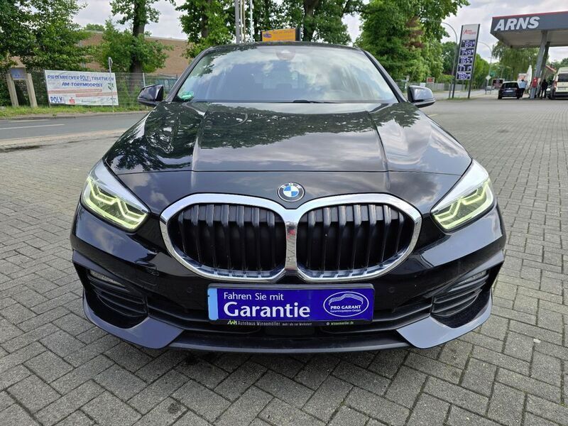 Schwarz Gebraucht 2019 BMW 116 Advantage Kleinwagen | 15.500 € (Teuer) - Bild 1/4