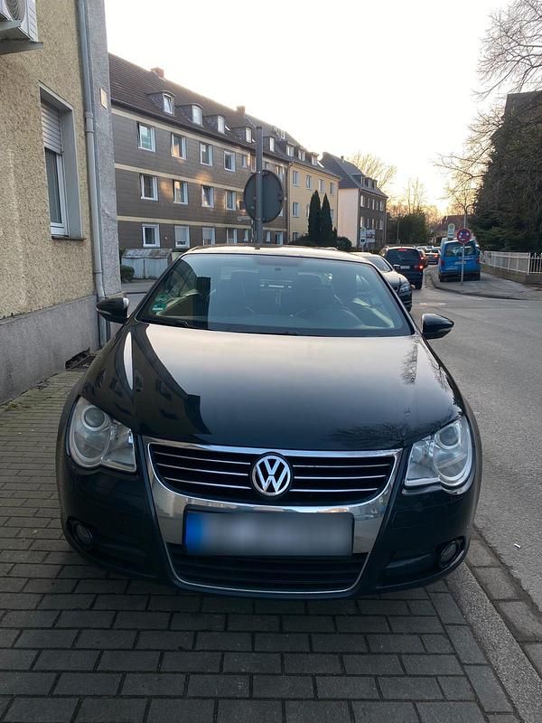 Gebraucht VW Eos 122 PS (89 kW) 2008 Schwarz Cabrio