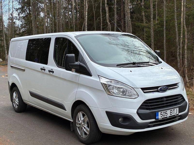 Gebraucht Ford Transit Custom 131 PS (96 kW) 2017 Weiß Van / Kleinbus