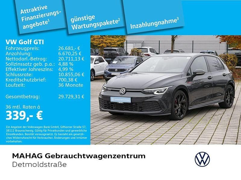Uranograu Gebraucht 2022 VW Golf VIII GTI Limousine | 26.681 € (Guter Preis) - Bild 1/2