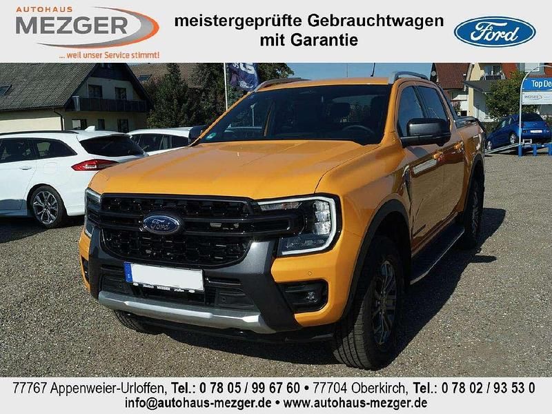 Cyber orange 3c Gebraucht 2023 Ford Ranger Wildtrack Abholung | 49.990 € (Teuer) - Bild 1/4