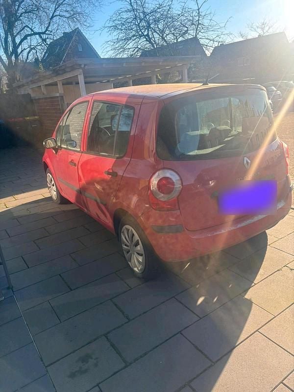 Gebraucht Renault Modus 75 PS (55 kW) 2007 Rot Van / Kleinbus