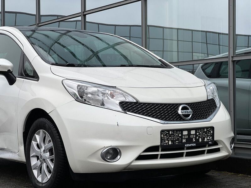 Weiß Gebraucht 2014 Nissan Note Acenta Van / Kleinbus | 6.490 € (Fairer Preis) - Bild 1/4